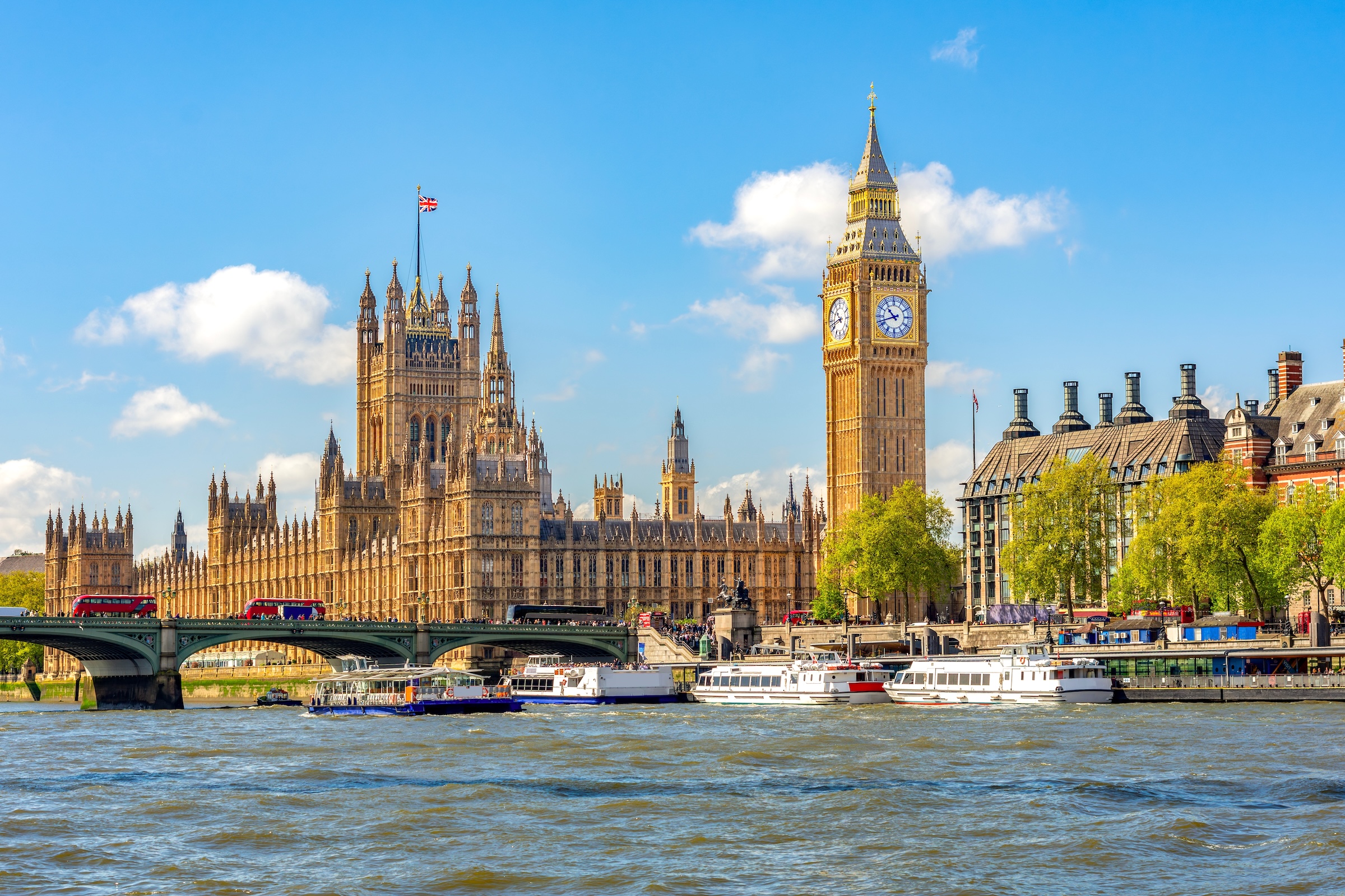 Big Ben und Houses of Parliament